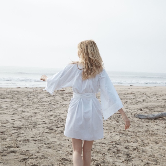 Doen Dresses & Skirts - Final before storage NWT Doen Calder dress in salt
